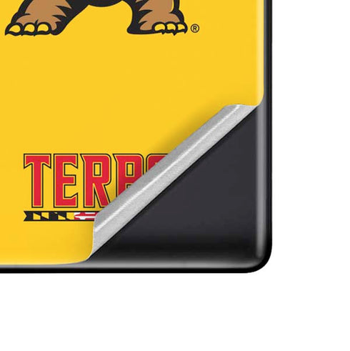 University of Maryland Terps Yellow Pixel Skins